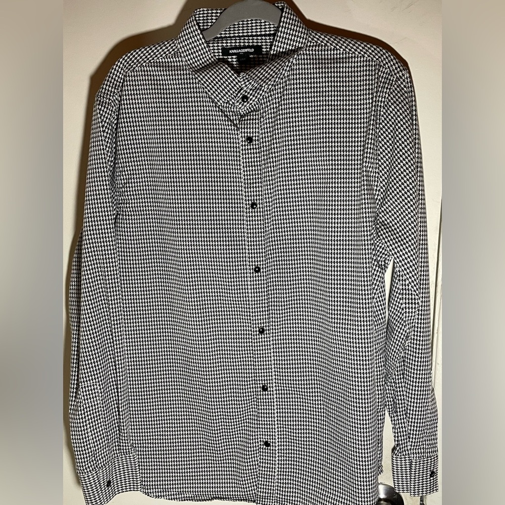 Men’s Karl Lagerfeld Nice Dress Button Down Shirt